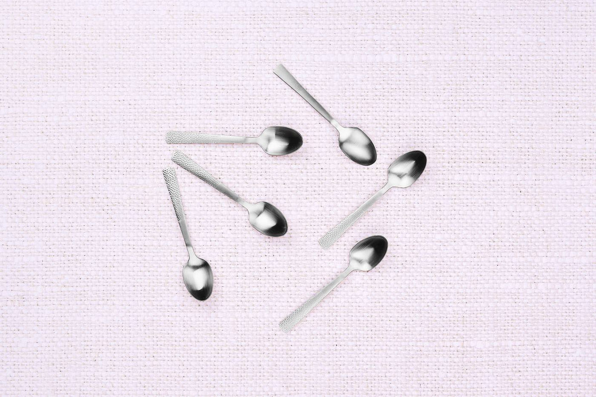 Coffret 6 Petites Cuillères Finn - Silver - Björn - The Bradery