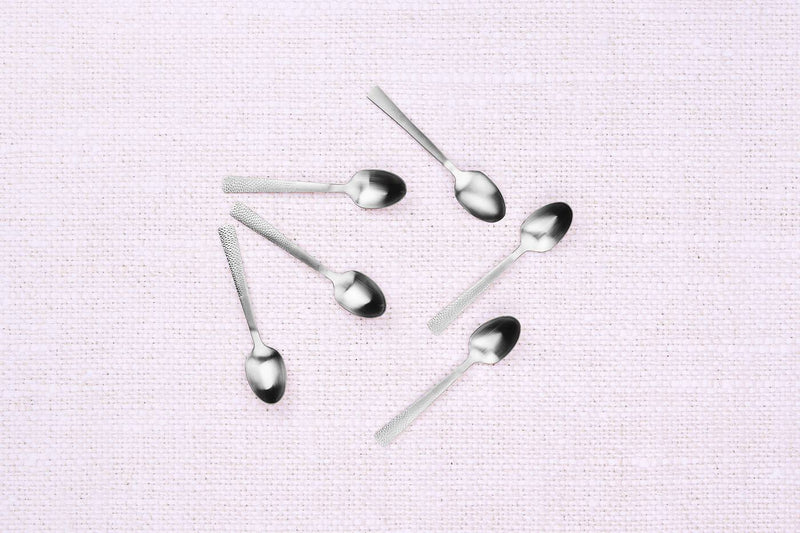 Caja de 6 cucharas pequeñas Finn - Plata - Björn - The Bradery