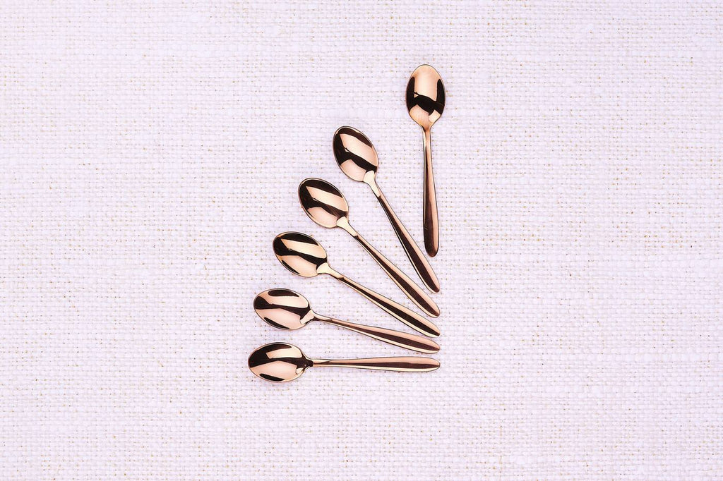 Æske med 6 teskeer Kaja - Copper - Björn - The Bradery
