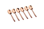 Coffret 6 Petites Cuillères Knut - Copper - Björn - The Bradery