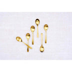 Coffret 6 Petites Cuillères Oglu - Gold - Björn - The Bradery