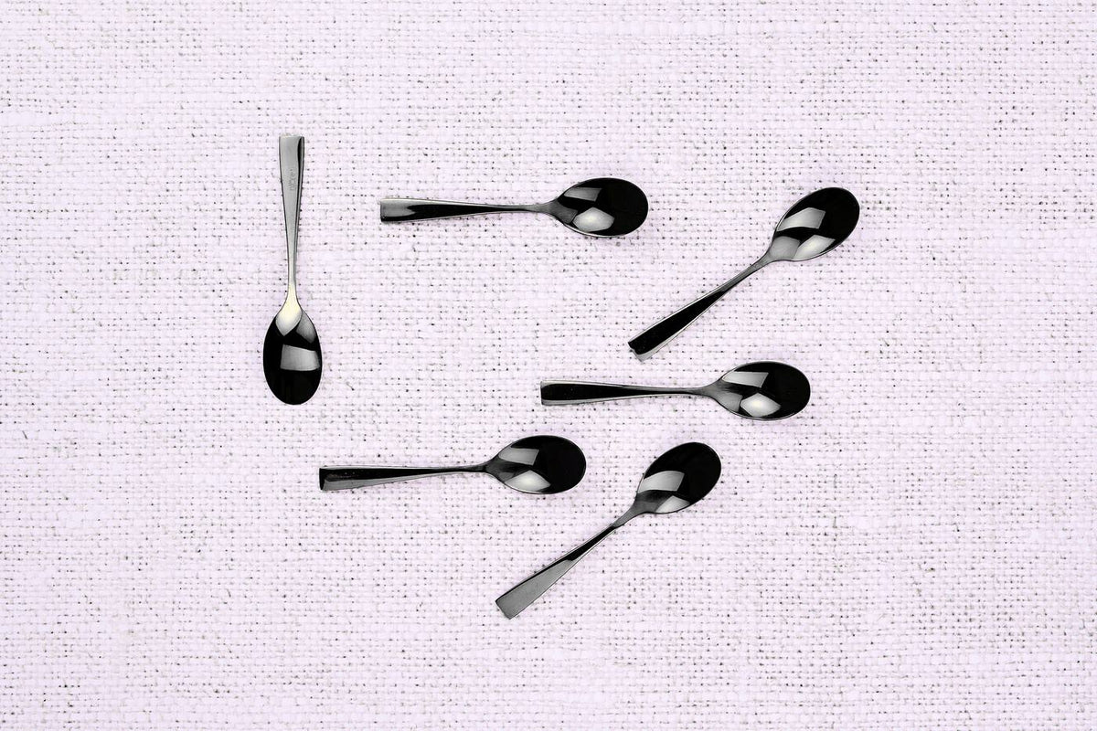 Coffret 6 Petites Cuillères Sven - Black - Björn - The Bradery