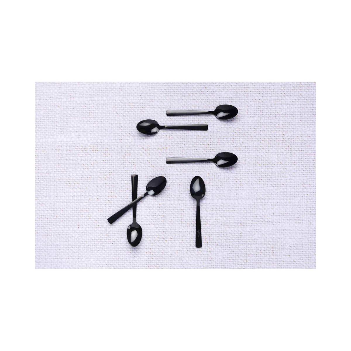 Coffret 6 Petites Cuillères Telmo - Black - Björn - The Bradery