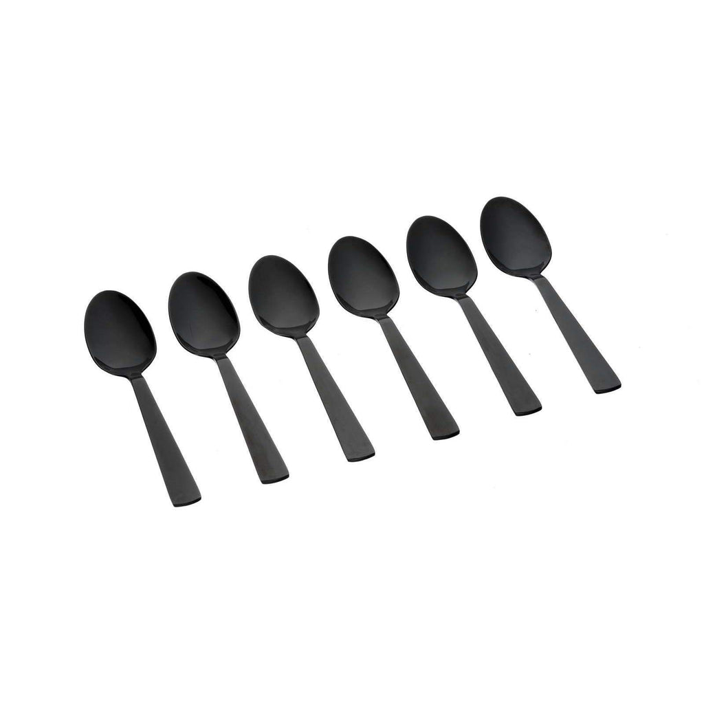 Coffret 6 Petites Cuillères Telmo - Black - Björn - The Bradery