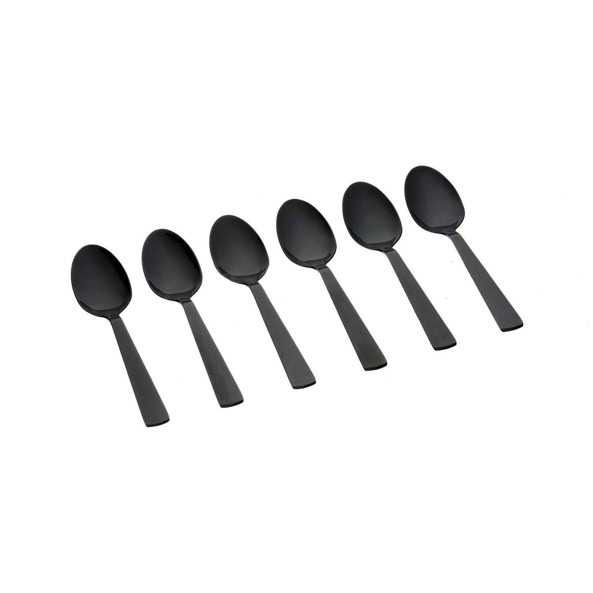 Coffret 6 Petites Cuillères Telmo - Black - Björn - The Bradery