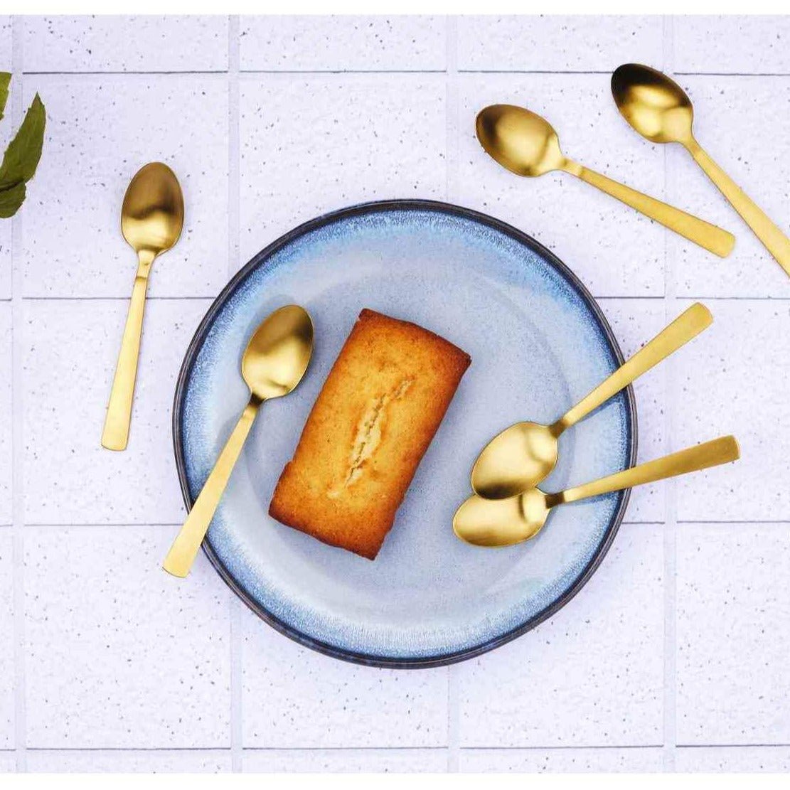 Coffret 6 Petites Cuillères Telmo - Gold - Björn - The Bradery