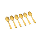 Coffret 6 Petites Cuillères Telmo - Gold - Björn - The Bradery