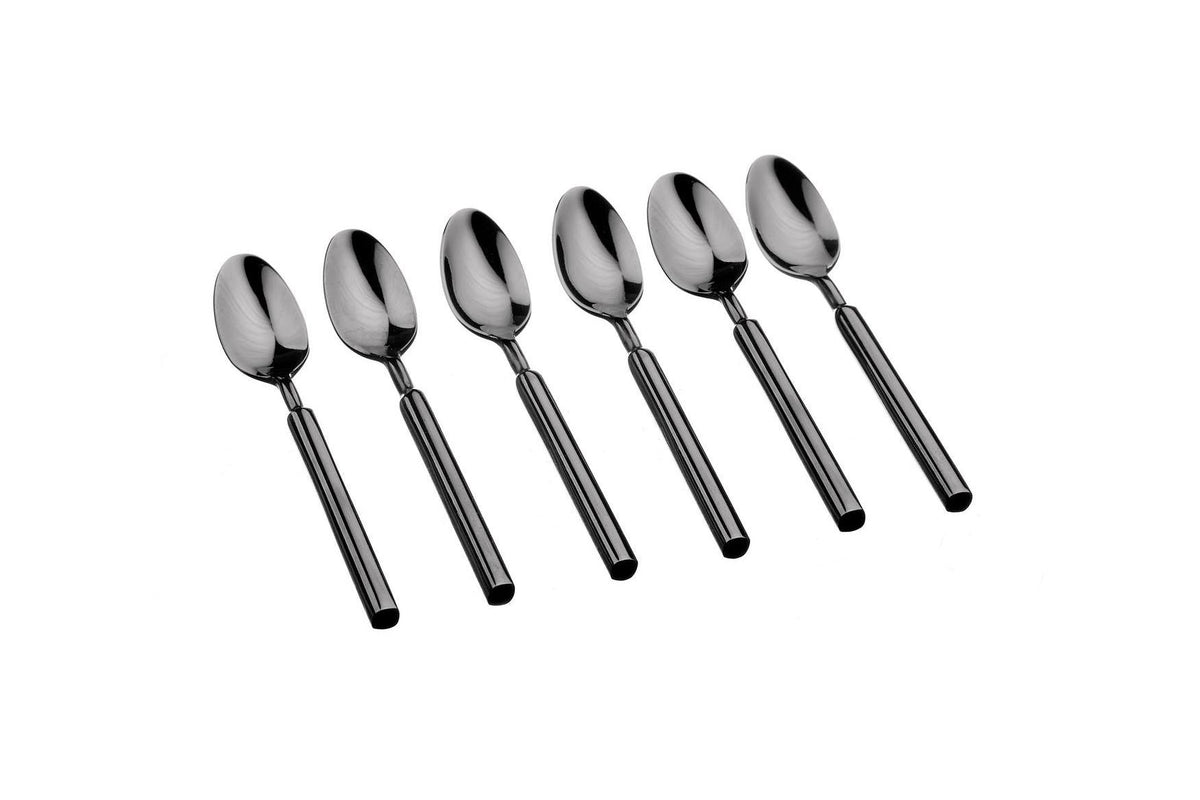 Coffret 6 Petites Cuillères Viggo - Black - Björn - The Bradery