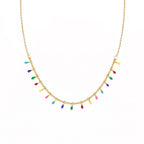 Collar Alegria - Oro / Multico - Nilaï -La Bradery