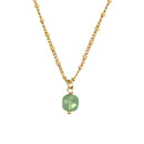 Collier Ava - Or / Aventurine Verte - Nilaï - The Bradery