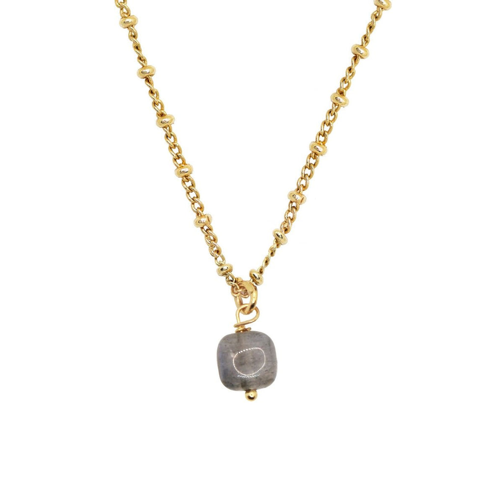 Collier Ava - Or / Gris - Nilaï - The Bradery