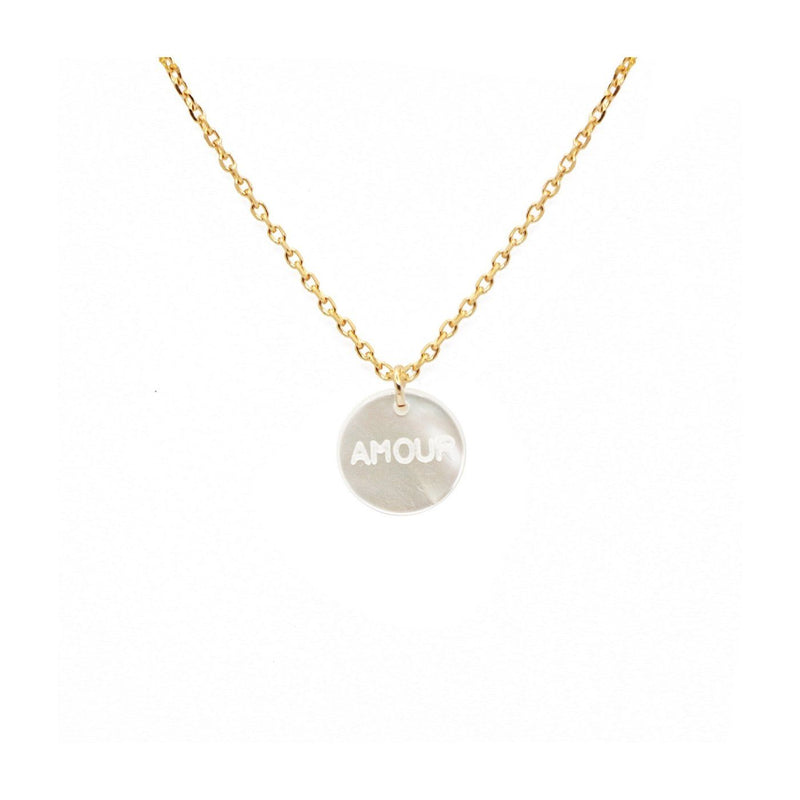 Collier Charms Amour Nacre - Colliers - Nilaï - The Bradery