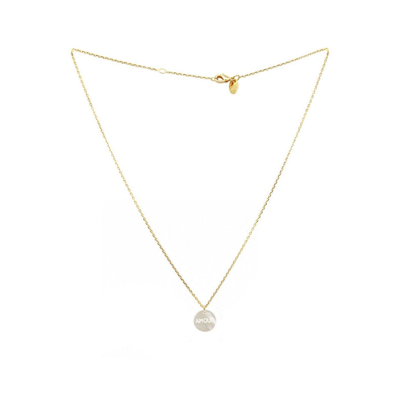 Collier Charms Amour Nacre - Colliers - Nilaï - The Bradery