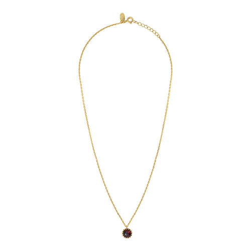 Collier Cordelia - Rouge/Marron - Caroline Najman - The Bradery