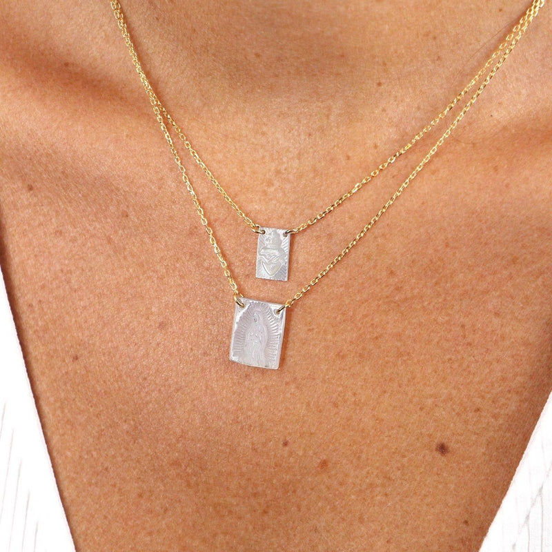 Collier Heart Nacre - Or Colliers Nilaï