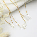 Collier Heart Nacre - Or Colliers Nilaï