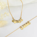 Collier Mini Luna - Or - Nilaï - The Bradery