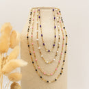 Collier Tuttifrutti - Or / Blanc - Nilaï - The Bradery