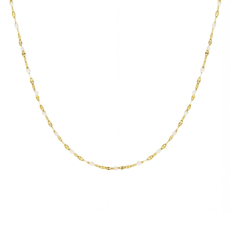 Collier Tuttifrutti - Or / Blanc - Nilaï - The Bradery