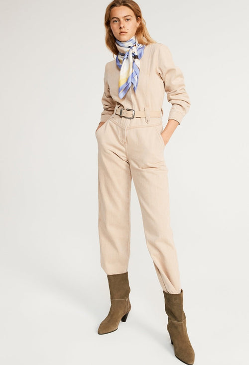 Jaja Pantsuit - Hazelnut - Claudie Pierlot - The Bradery