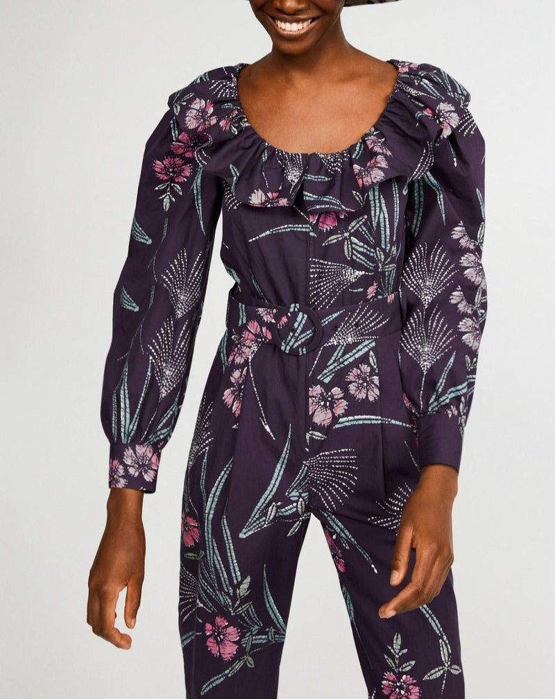 Jasmine Pantsuit - Print Fonce - Claudie Pierlot - The Bradery