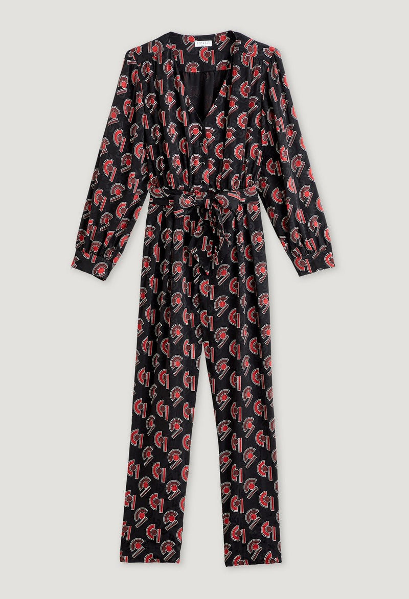 Jonc Pantsuit - Print Fonce - Claudie Pierlot - The Bradery