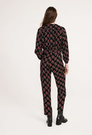 Jonc Pantsuit - Print Fonce - Claudie Pierlot - The Bradery