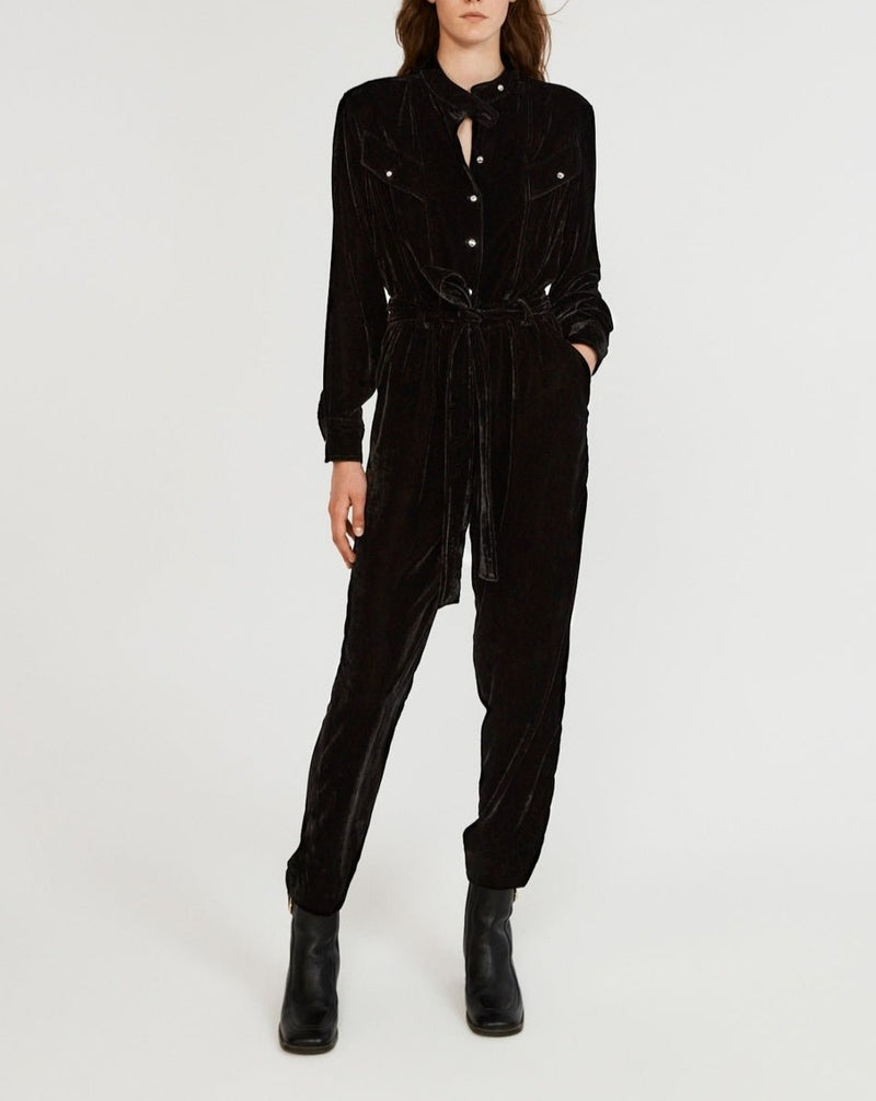 Jubica Pantsuit - Black - Claudie Pierlot - The Bradery