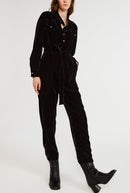 Jubica Pantsuit - Black - Claudie Pierlot - The Bradery