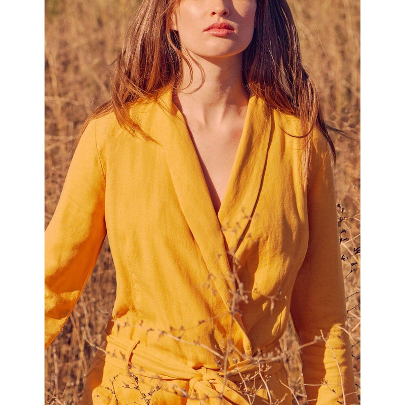 Combinaison Jina Linen - Mimosa - Reiko - The Bradery