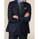 Prince of Wales Pattern Blue Suit - Blue - Prince of Wales Pattern 2-PIECE COSTUME De Fursac