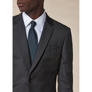 Fil À Fil Wool Suit - Anthracite Grey - Fil À Fil COSTUME 2 PIECES De Fursac