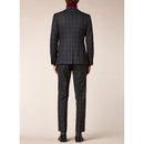 Costume Slim Fit - Gris Anthracite, Prince De Galles - De Fursac - The Bradery