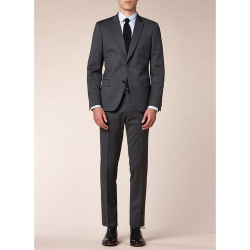 Costume Slim Fit - Gris, Serge Unie Costumes & Smokings De Fursac