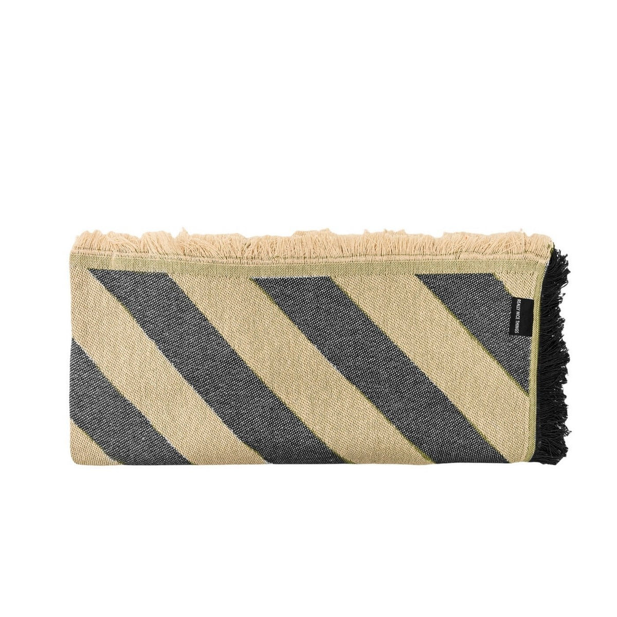 Couette Jacquard - Black Lines - Really Nice Things - The Bradery