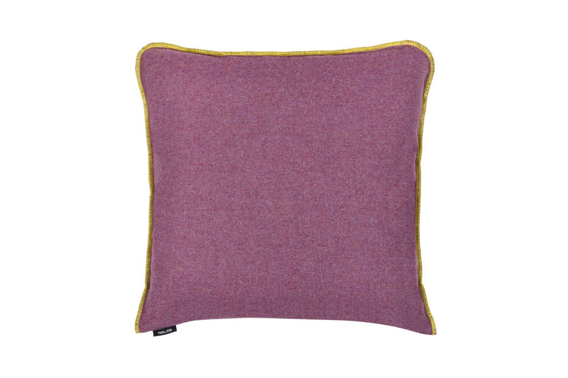 Coussin Dvu - 40 X 40 Cm - Lilas/Rouge Coquelicot - Noo.ma Design - The Bradery