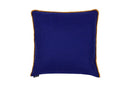 Dvu Cushion - 40 X 40 Cm - Blueberry/Beige - Noo.ma Design - The Bradery