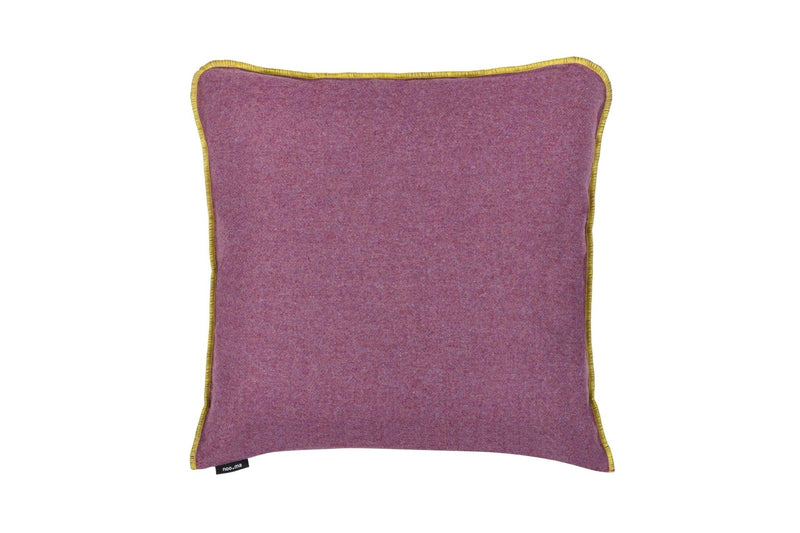 Coussin Dvu - Lilas/Rouge Coquelicot - Noo.ma - The Bradery