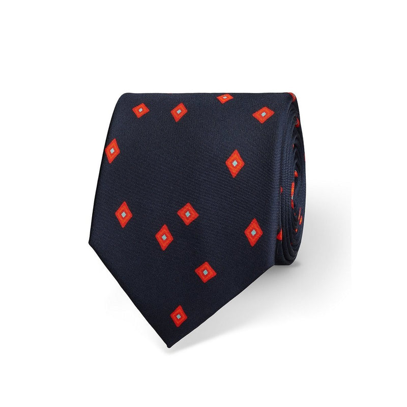 Regular Tie - Navy - Man - - De Fursac - The Bradery