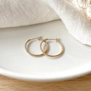 Créoles "Jana" 24mm plaqué or-Boucles d'oreilles-instants-plaisirs-Instants Plaisirs | Bijoux