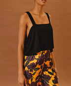 Crop Top - Deep Black