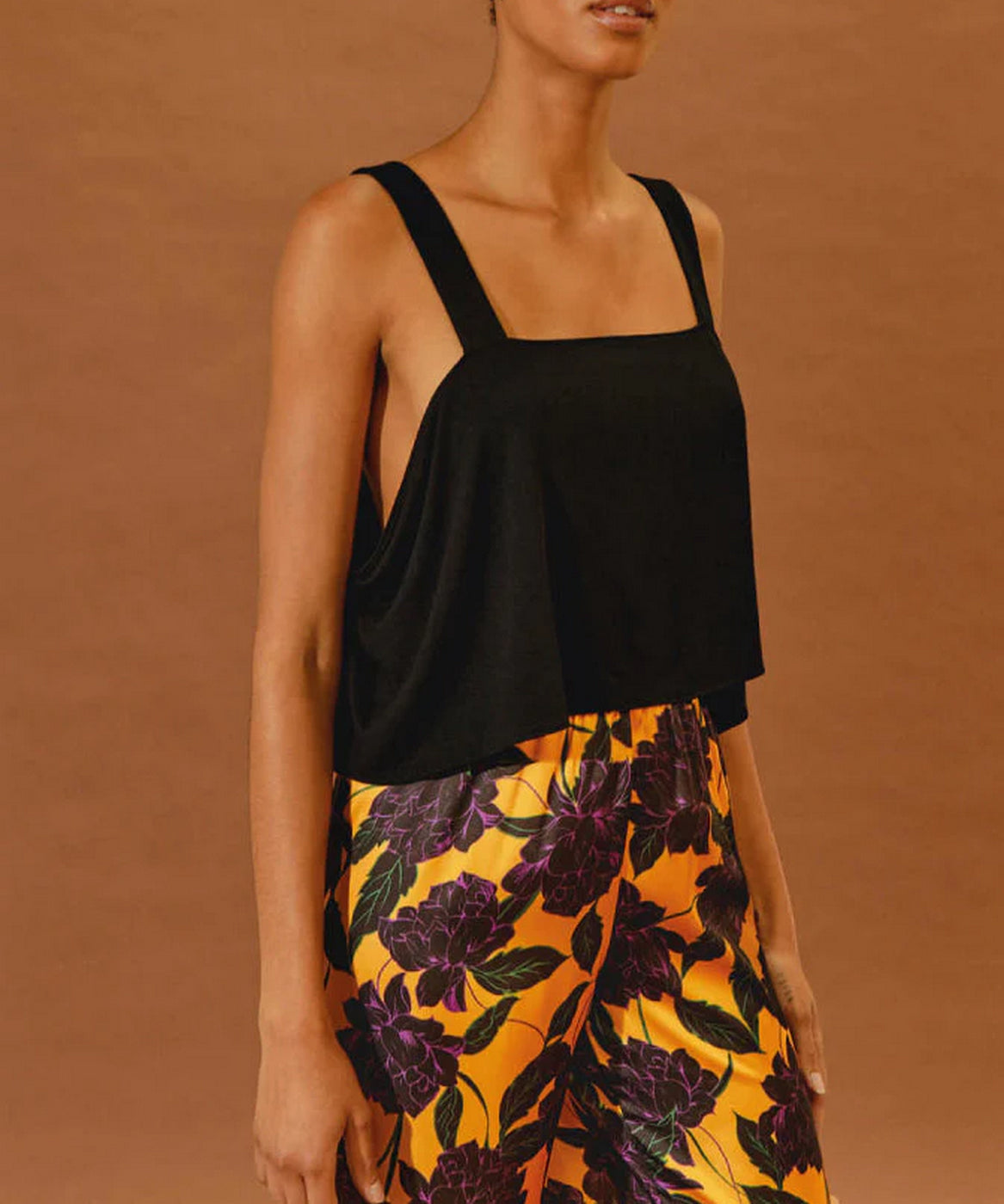 Crop Top - Deep Black
