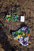 Vito Botanical Bikini Bottoms - Green