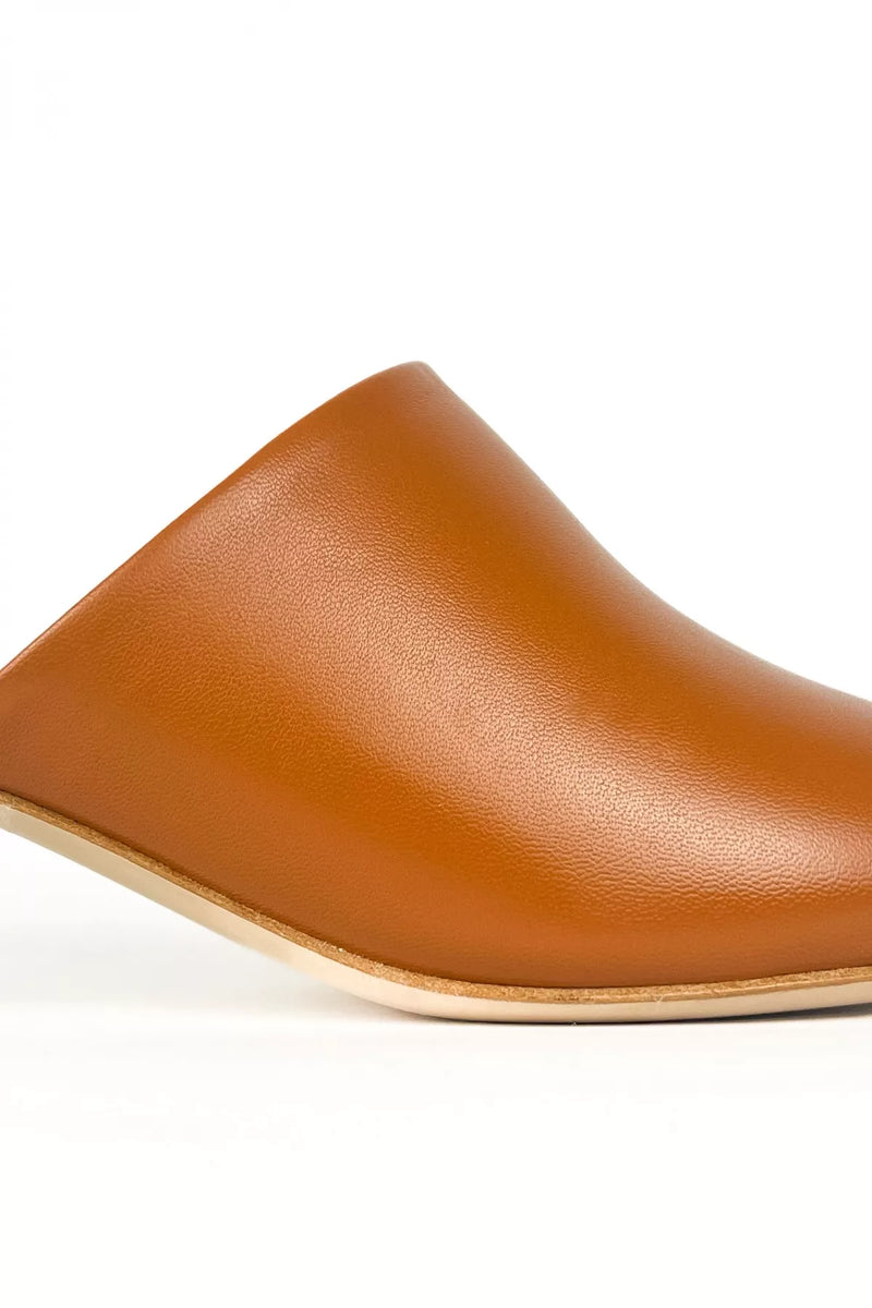 Pam Zapatos de tacón de plexiglás - Terracota