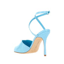 Manolo Blahnik Hourani 105 Sandals - Blue - Woman