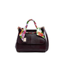 Dolce & Gabbana Sicily Dauphine Handbag - Bordeaux - Woman