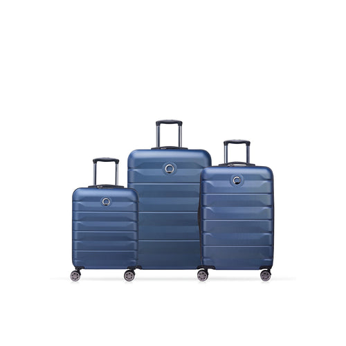 Set De 3 Valises Air Armour - Bleu Nuit