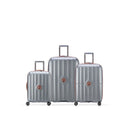 Set De 3 Valises St Tropez - Platine