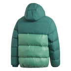 Doudoune Adidas Originals Down Regen Hooded Blocked Puffer - Vert - Homme VETEMENT Adidas