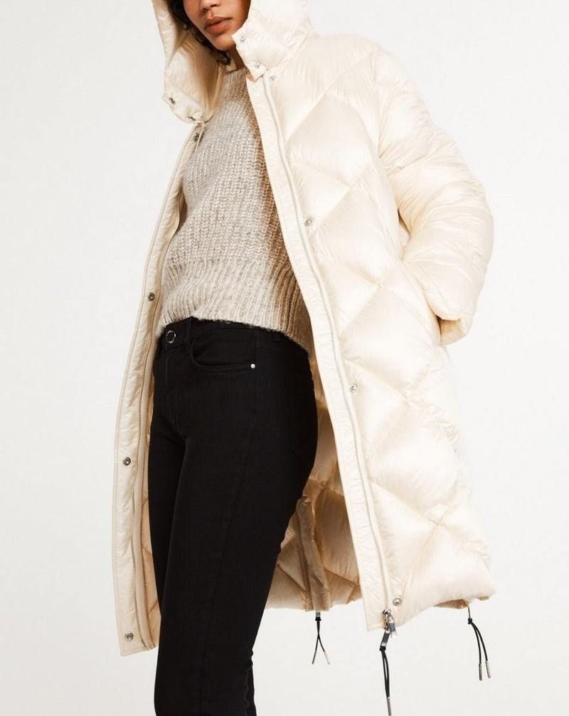 Giovana down jacket - Ecru - Claudie Pierlot - The Bradery